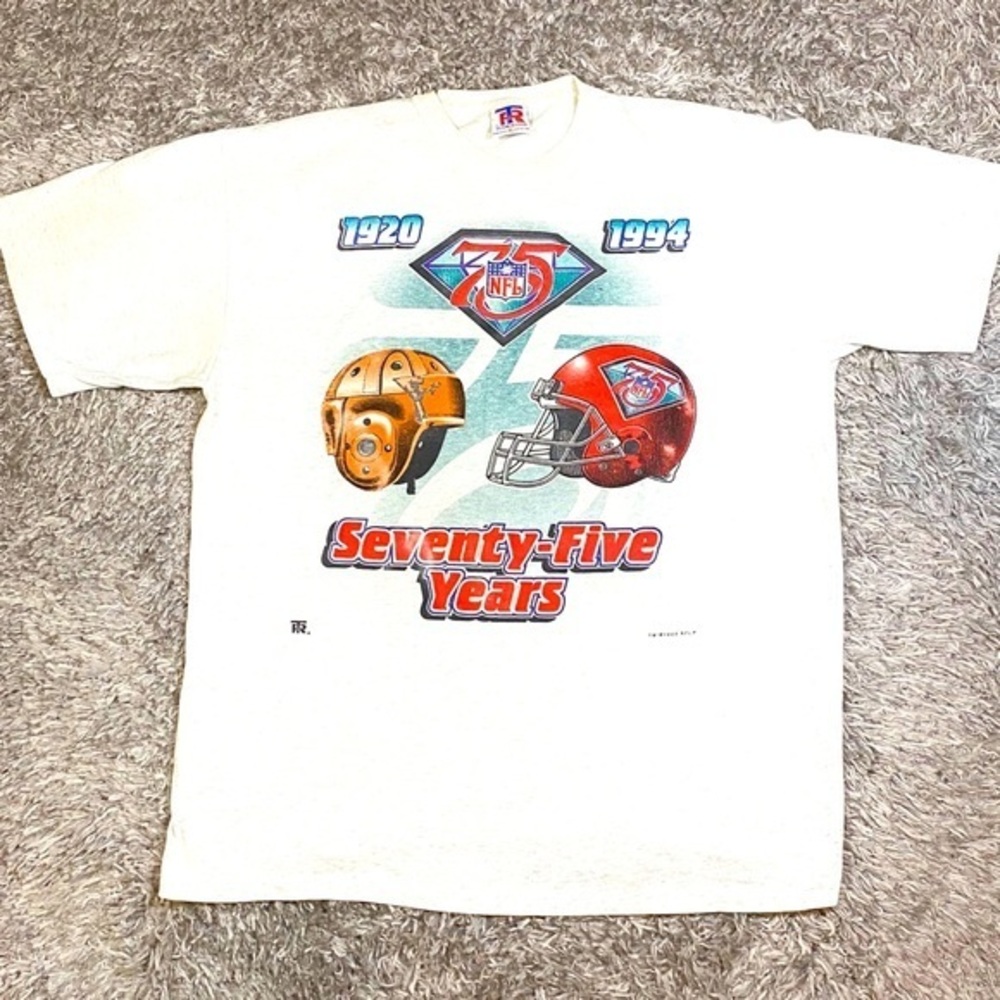 Vintage Football T Shirt 90s NFL Tee Mens XL